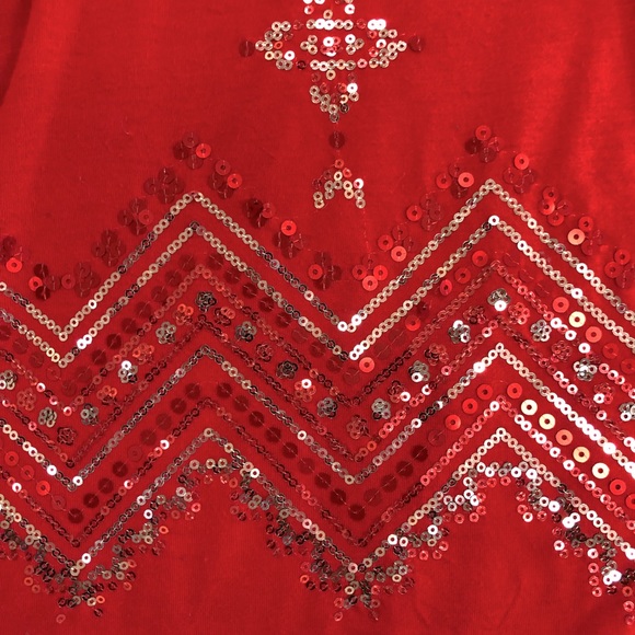 Sequin Racer-Back Cami - Picture 4 of 6